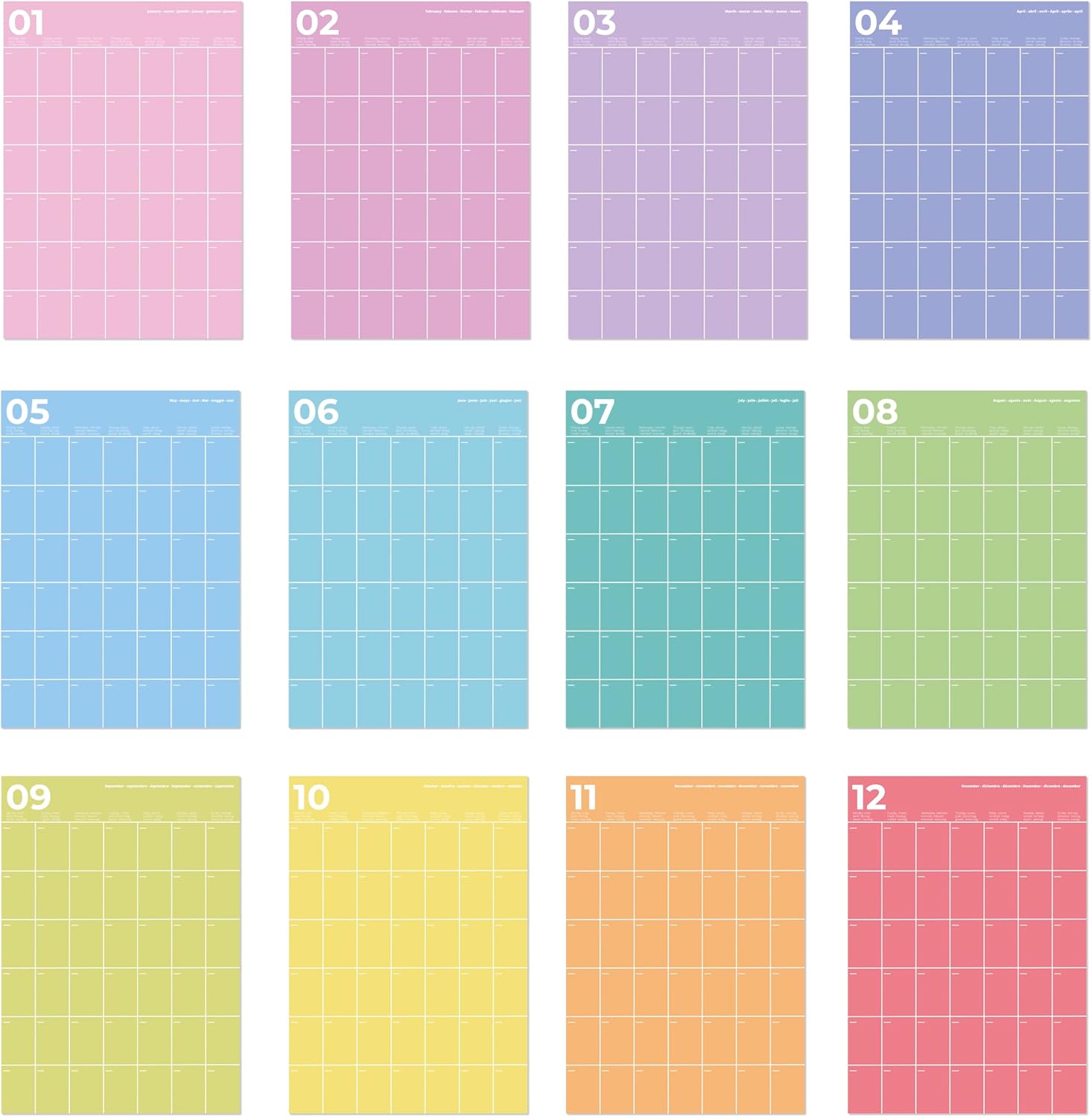 Calendarios. Reinventados para ti.