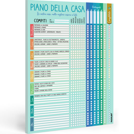 Piano di Attività Domestiche