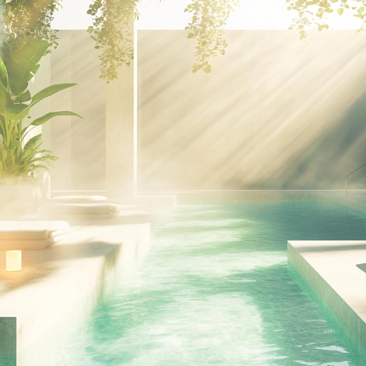 Tarjeta Pop Up 3D de Spa y Bienestar | Regalo para Día de Spa o Circuito Termal