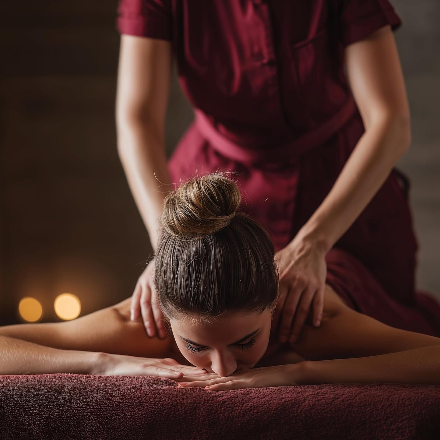 Tarjeta Pop Up 3D de Masaje y Bienestar | Regalo para Spa