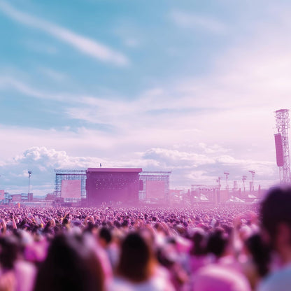 Tarjeta Pop Up 3D Concierto y Música | Regalo para Entradas a Festivales