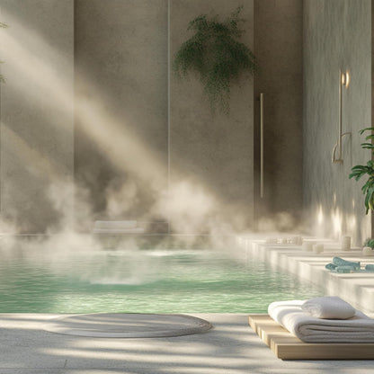 Tarjeta Pop Up 3D de Spa y Bienestar | Regalo para Día de Spa o Circuito Termal