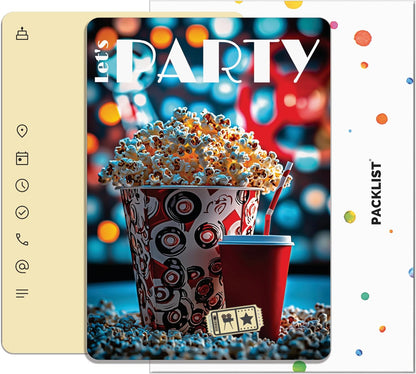 Tarjetas de Cumpleaños Personalizables para Tu Fiesta en el CINE!