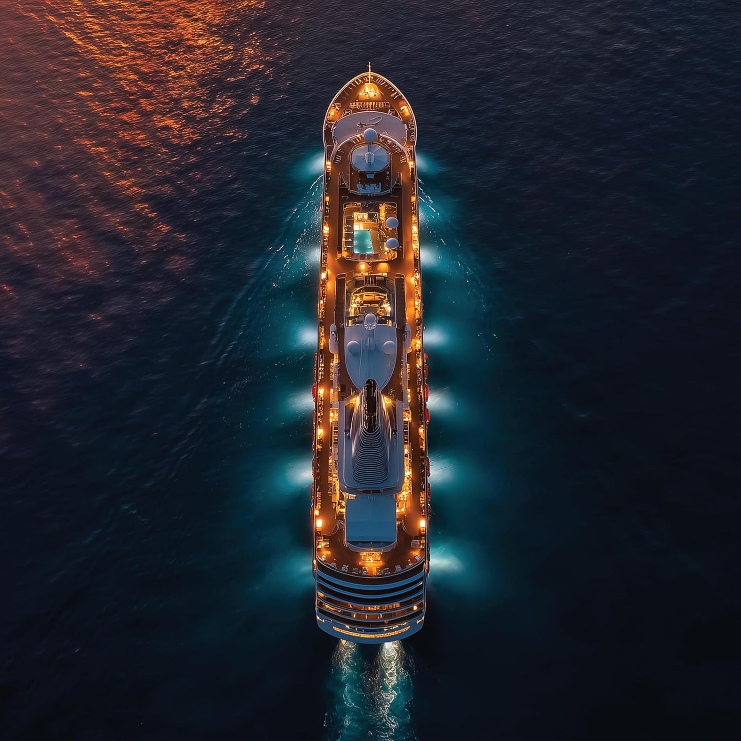 Tarjeta Pop-Up 3D de Crucero | Regalo para Viajeros y Amantes del Mar