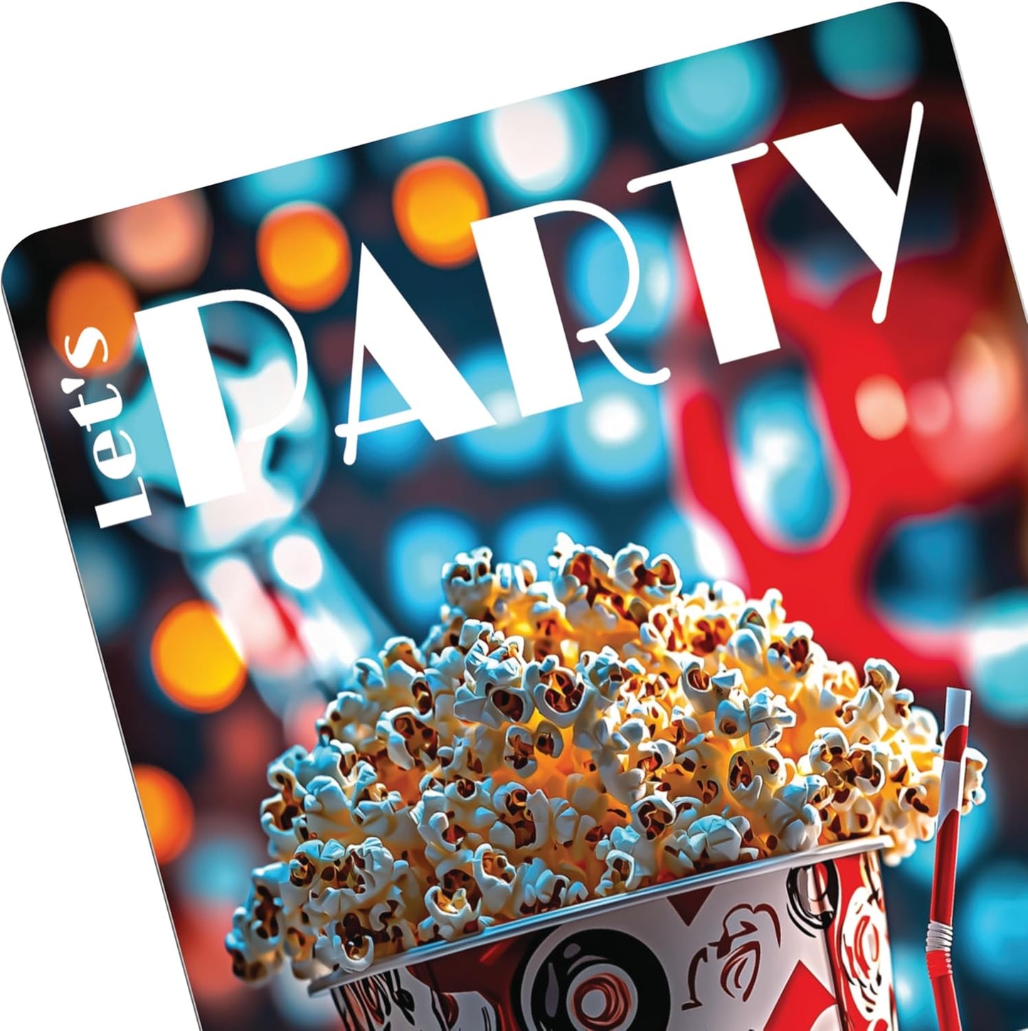 Tarjetas de Cumpleaños Personalizables para Tu Fiesta en el CINE!