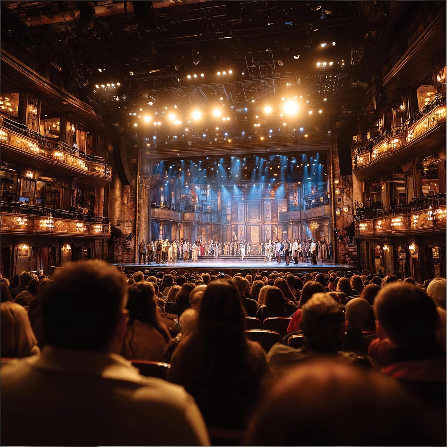 Tarjeta Pop Up 3D de Teatro y Música | Regalo para Entradas a Eventos