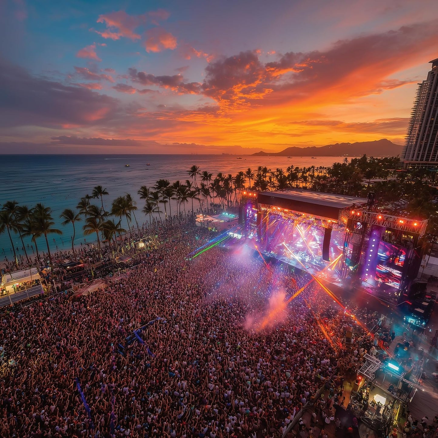 Tarjeta Pop Up 3D Concierto y Música | Regalo para Entradas a Festivales