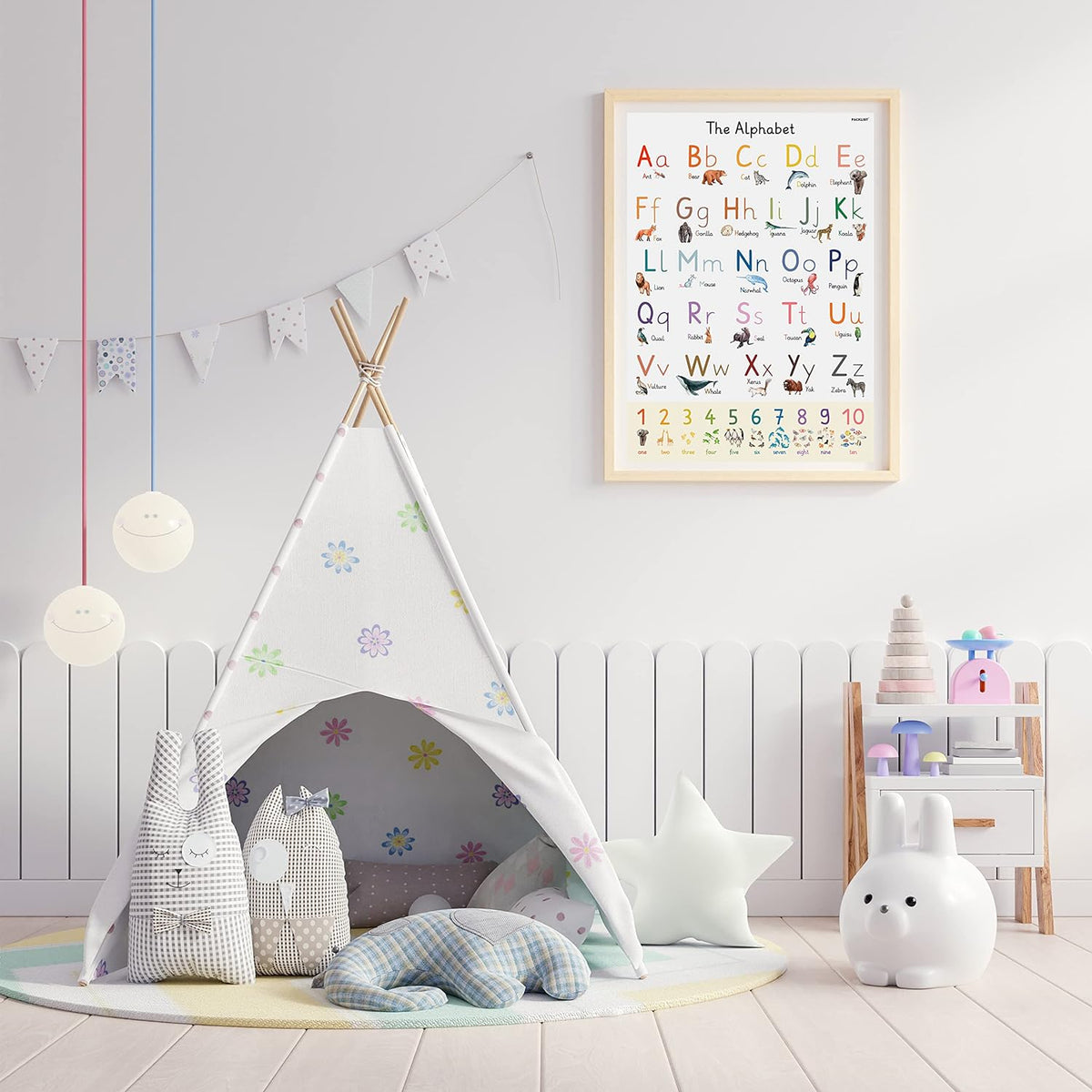 English Alphabet Poster for Kids | PACKLIST
