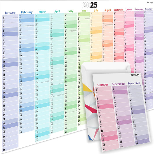 2025 Wall Annual Planner