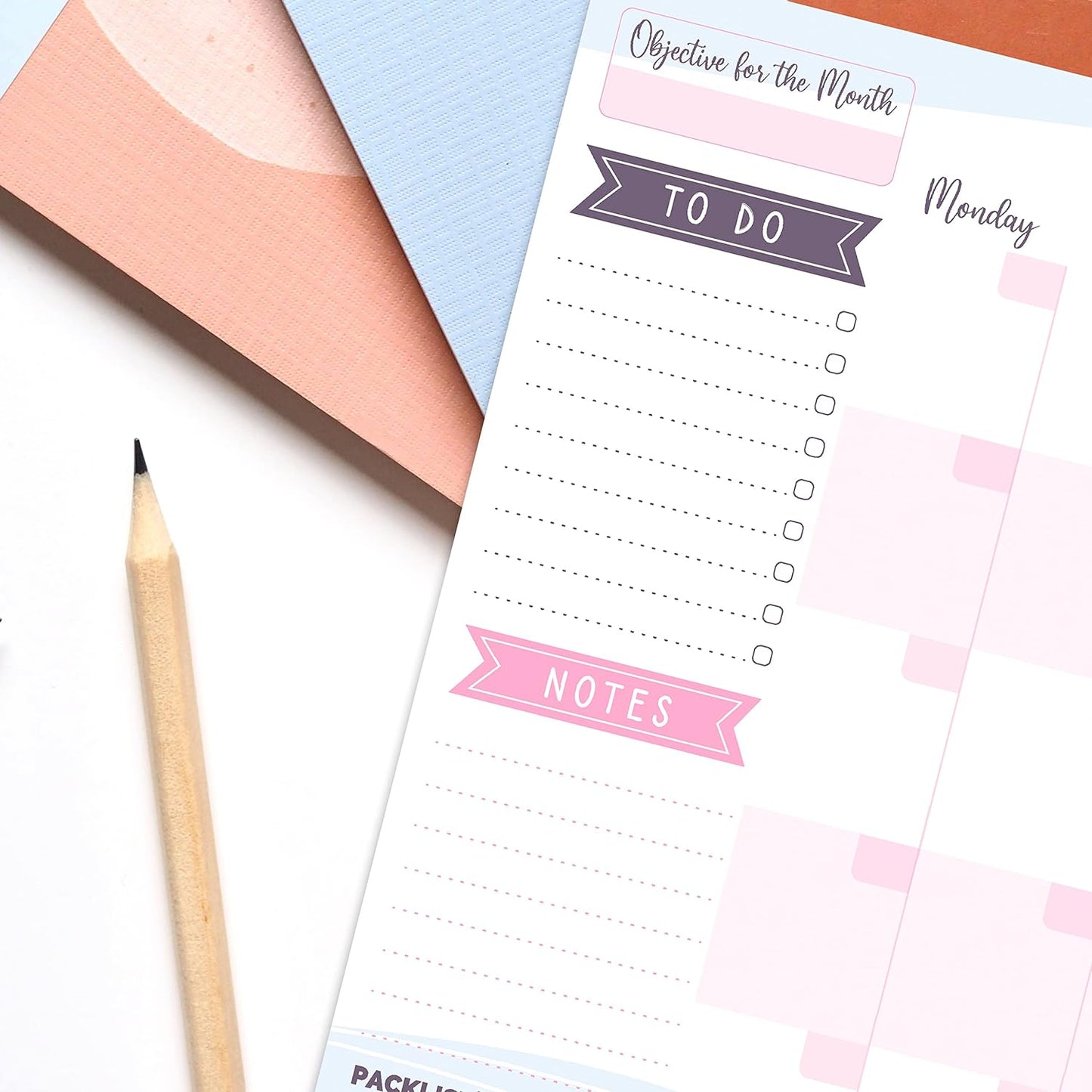 Monthly Planner Pad