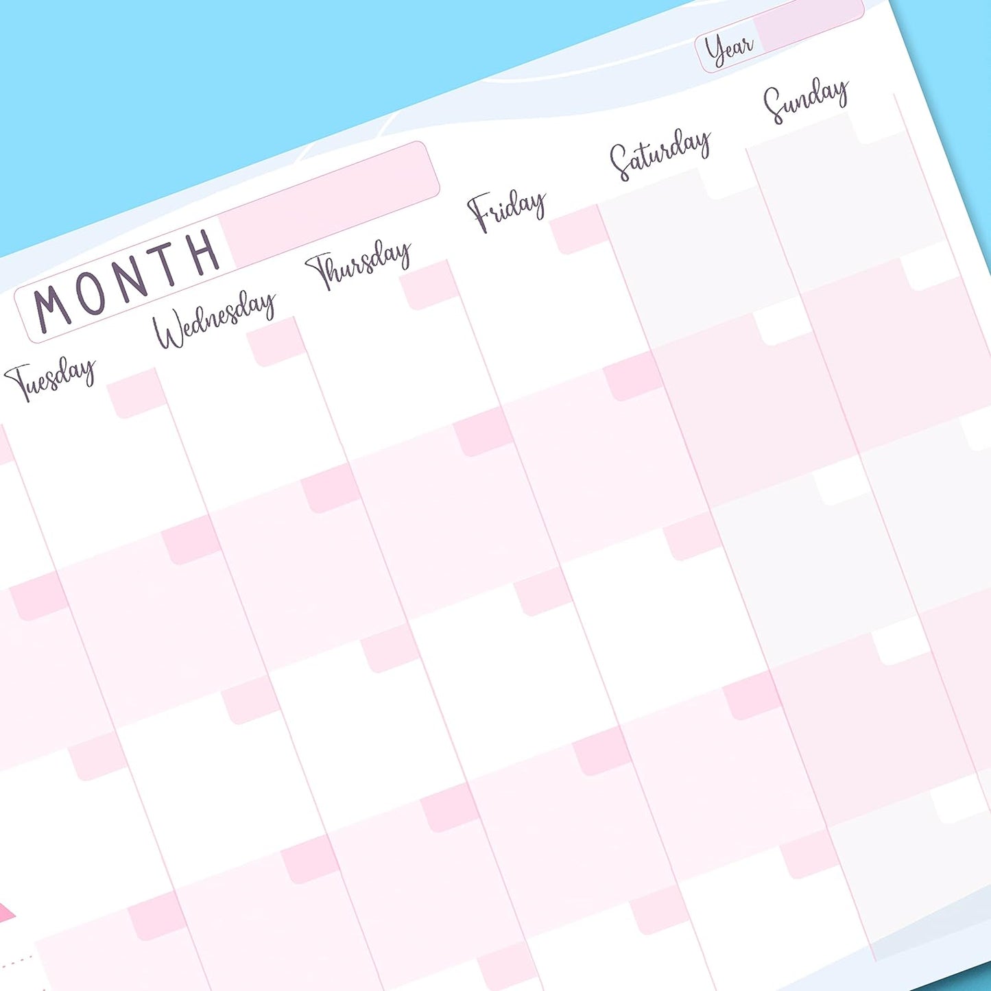 Monthly Planner Pad