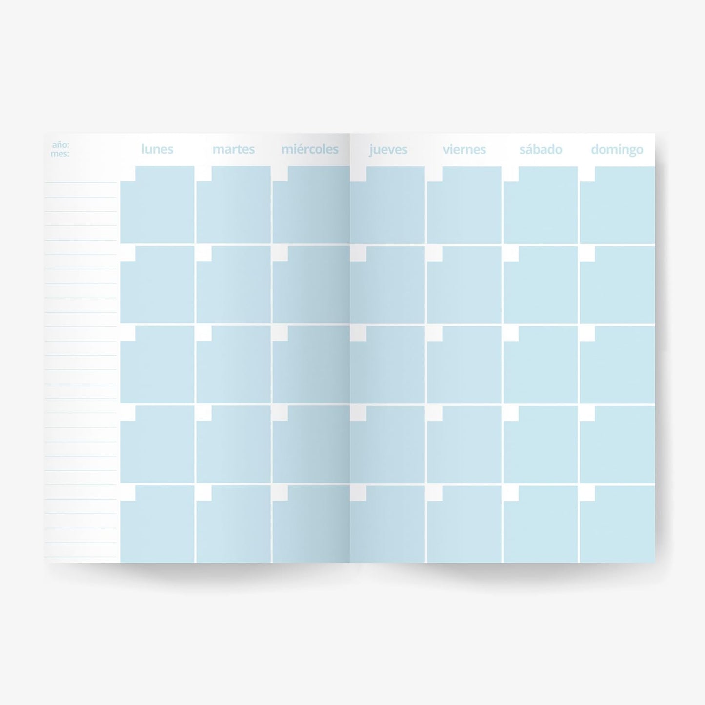 A5 Notebook Monthly, Annual Planner